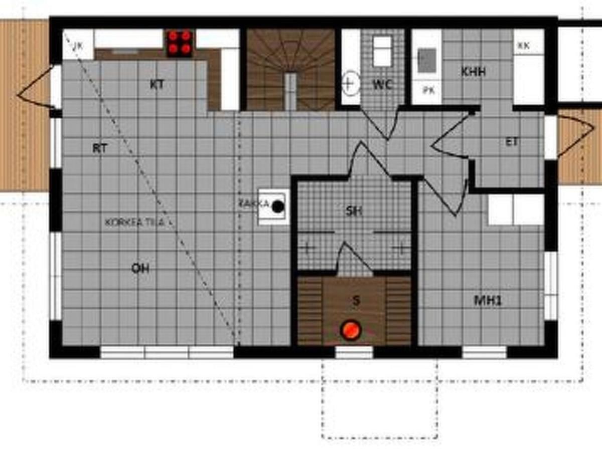 Дома для отпуска Holiday Home Atrin suvanto b Леви-45